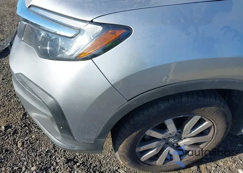 2022 Honda Pilot Awd Ex-L из США, поврежденный, VIN 5FNYF6H5XNB090674